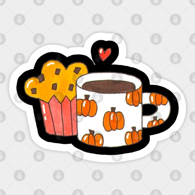 Tea time///Drawing for fans Sticker by MisterPumpkin